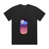 Mens Heavy Faded Oversized Tee (same day) Thumbnail